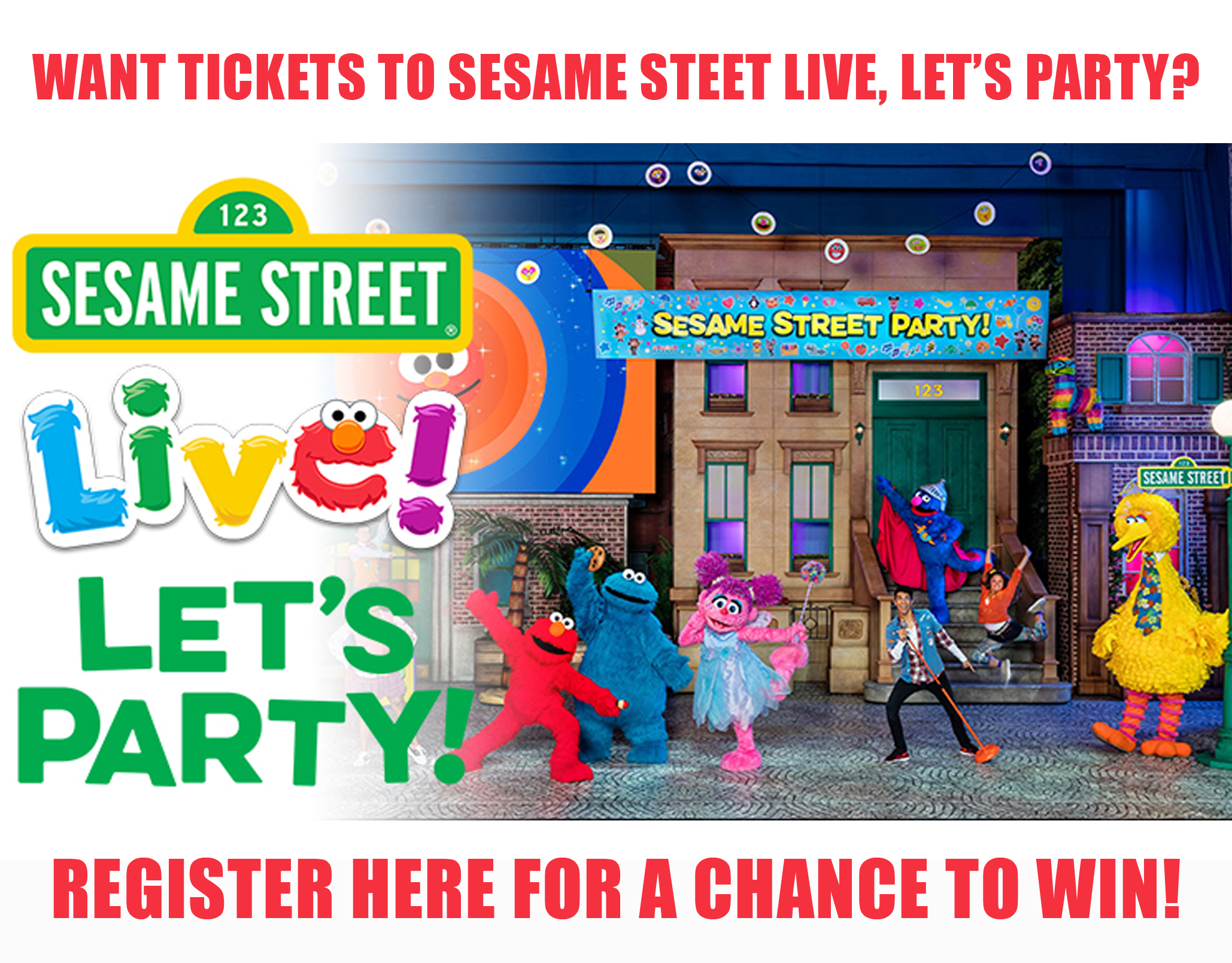 Win Sesame Street Tickets | WXOK-AM